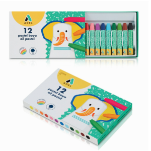 Adel 12li pastel boya