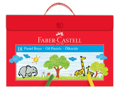 Faber Castell 18'li Pastel Boya Seti(Çantalı)