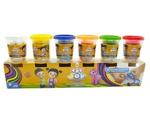 Joy-Toy 6'lı oyun hamuru